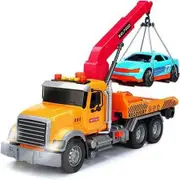 Big Tow Truck Toy Inertial Toy Cars with car Toy Trucks for Boys and wiht Lights and Sound Module