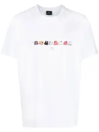 在飛比找Farfetch優惠-Spray Can Caps T-shirt