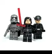 Star Wars Custom Minifigure lot Captain Phasma, Kylo Ren And First Order Officer