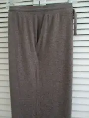 N.NATORI LOUNGE 24/7 NTRANCE JERSEY KNIT PANTS HEATHER CHESTNUT MEDIUM NEW