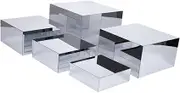 Buffet Riser Acrylic Wedding Multifunctional Parties Cupcake Display Stands 5pcs, 5 pcs