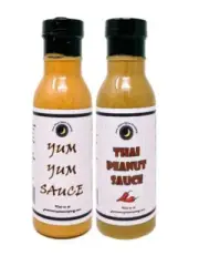 Asian Sauce Variety 2 Pack | Yum-Yum Sauce |Thai Peanut Sauce
