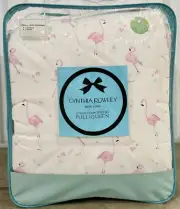Cynthia Rowley Pink Flamingo Full / Queen Comforter & Shams Set