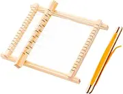 SEWOART 1Set DIY Loom Weaving Machine for Educational Crafting Kit with Materials Promotes Creativity and Hands Skills Present