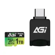 AGI 1TB Micro SD Card/Type C Card Reader, Nintendo Switch operation confirmed. C