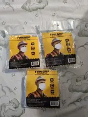 15 Masks. Firm Grip Reusable Face Mask 3 pk. White. Free shipping
