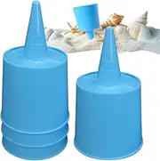 4pcs Beach Cup Holders, Sand Cup Holders, Sand Drink Coasters Set, Outdoor Vacation Beach Accessories