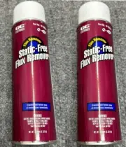 2 pcs Flux remover (static free) 18 oz. GC Electronics