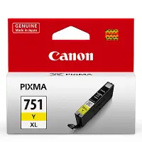 在飛比找Yahoo奇摩購物中心優惠-CANON CLI-751XL-Y 原廠黃色高容量XL墨水匣