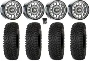Sedona Sano Bdlk 15x7 Wheels Ct 35" Roctane ST Tires RZR XP 1000 / PRO XP