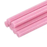 Mini Hot Glue Sticks for Glue Gun 0.28-inch x 8-inch Pink 6pcs