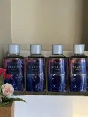 4 New STARLIT NIGHT BATH & BODY WORKS SHOWER GEL BODY WASH