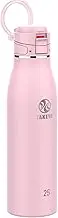 Takeya Traveler Insulated Coffee Mug, Leak Proof Lid, BPA Free, 25 Ounce, Blush