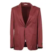 Belvest Soft-Constructed Lightweight Flannel Wool-Silk-Cashmere Sport Coat 40R