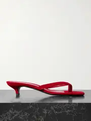 [TOTEME] TOTEME - Suede Sandals - Red - IT41 IT 41 Red