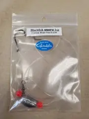 CUSTOM HAND TIED BLACKFISH SNAFU RIGS (1 oz - 4 oz) WITH GAMAKATSU OCTOPUS HOOK