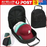 Baseball Cap Carrier Hat Travel Case for Hats Caps Hats Black Zipper Black NEW