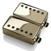 EMG MetalWorks 57/66 Humbucker Solder-less Pickup Set Gold NEW
