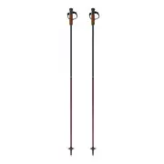 Fischer One Way GT 13 Comp Mag Alpine Ski Poles, Grey/Blackberry, 110cm MY25