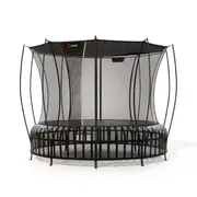 VULY Thunder 2 Pro Large 14ft Springless Trampoline with Enclosure - Round Kids Trampolines Bundle With Shade Cover