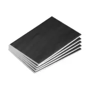 6x8" 150x200mm Foam Sheet Crafts Foam Boards Foam Paper Sheet, Black 5pcs