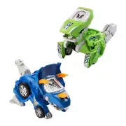 Vtech Switch & Go Dinos Blue Triceratops Green T-Rex (2 Pack)
