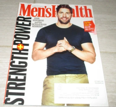 MEN'S HEALTH Magazine JOHN KRASINSKI JACK(ed) RYAN Fitness Issue SEPTEMBER 2018