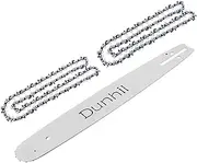 2 Pieces 16-Inch 043 55dl Chainsaw Bar and 1 Chain Combo, Fits Echo and More
