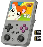 RG353VS Retro Handheld Game Console with Linux System RK3566 Chips 3.5 Inch I...