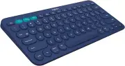 Logitech K380 Pebble Multi-Device Bluetooth Keyboard ~ Blue