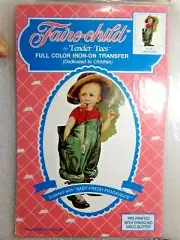 Faire-Child by Tender Tees Old Time fashioned Iron-On Transfers, "Like Father"