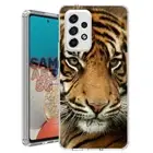 For Samsung Galaxy A23 5g A52 A53 TPU Case Cover+Glass(Tiger Stare)