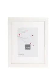 10420 Deluxe White 5x7/8x10 13x18/20x25cm Frame 2 Pack Bundle