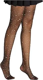 [Generic] Bulk Stockings Fishnet Hosiery Batch Black Wire Hollowed Out Fishnet Mesh Large Net Medium Net Small Net Pantyhose Net Sheer Knee Highs for Women