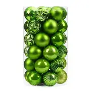 41ct Small Christmas Balls Shatterproof Hanging Decorations Set for Xmas Tree