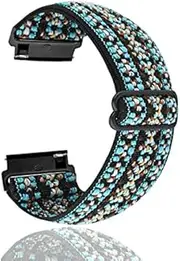 [SKXMOD] Nylon Wrist Band Strap for Garmin Venu 2 Plus Nylon Elastic Strap For Garmin Forerunner 245 245M 645 158 /Venu SQ 2 Watchband