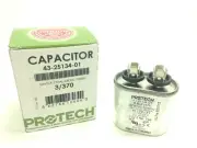 NEW 3 MFD 370 Volt Oval Run Capacitor ProTech 43-25134-01 HVAC Fan Ruud Rheem