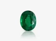 1.41 Carat Natural Loose Emerald, Vivid Green Oval, GRS Certified Fine Jewelry