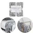 Fleece Blanket Glow in the Dark Large Sofa Throw Soft Warm 125x152cm