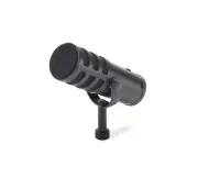 Samson Technologies Q9U Dynamic Broadcast Microphone, XLR/USB, Black