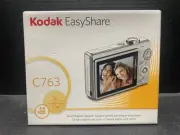 Kodak EasyShare C763 7.1 MP Digital Camera - Silver New In Box