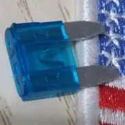 50PCS Blue APM/ATM 15Amp Mini Blade Fuses for Motorcycle Boat Car Truck US