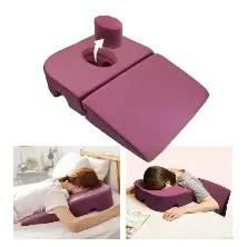 (超商免運)波特鉅-兩節式三孔舒壓枕