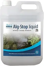 AquaForte Alg-Stop Anti-Thread Algae Killer 2.5 litres Also Suitable for Koi and Swimming Ponds Also Available in Powder Form White