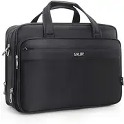 [YAJIE] Large Briefcases For Men Canvas Tote Bag Laptop Case Computer Bag Business Work Bag Office