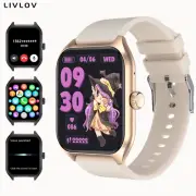AI Voice Assistant Smart Watch for Men Women, 1.96'' HD Screen Activity Trackers