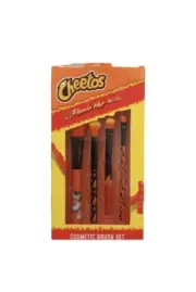 Flamin' Hot Cheetos 4PC Cosmetic Make Up Brush LIMITED EDITION Set