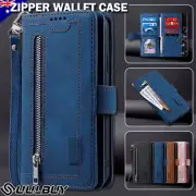 For iPhone 16 E 15 14 13 12 11 Pro Max XS 8/7/SE Case Leather Wallet Flip Cover