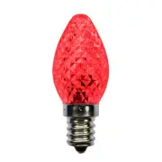 LED-C7-Red - Volts: 120V, Current: 15mA, Watts: 1.80W, Type