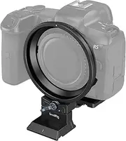 SmallRig Rotatable Collar Mount Plate for Canon R5 / R5C / R6 / R6 Mark II Camera, 90° Rotatable Mount Supporting Horizontal and Vertical Shooting, for Arca-Type and for Manfrotto RC2 Plate - 4300